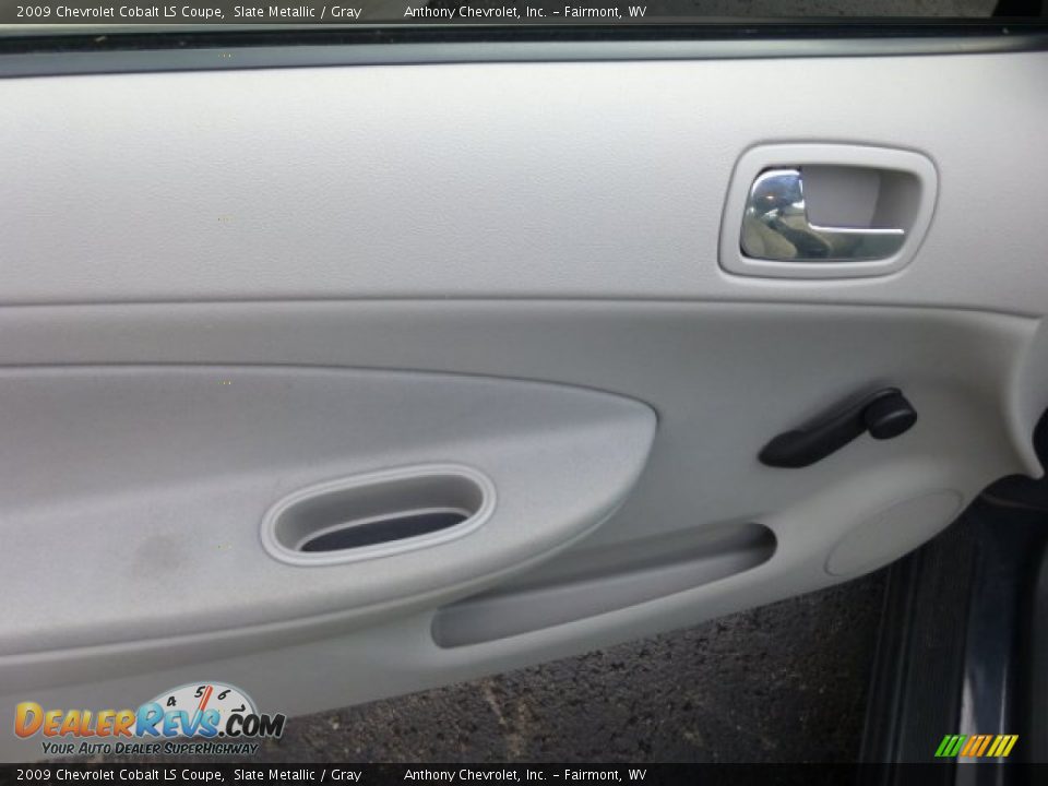 2009 Chevrolet Cobalt LS Coupe Slate Metallic / Gray Photo #16