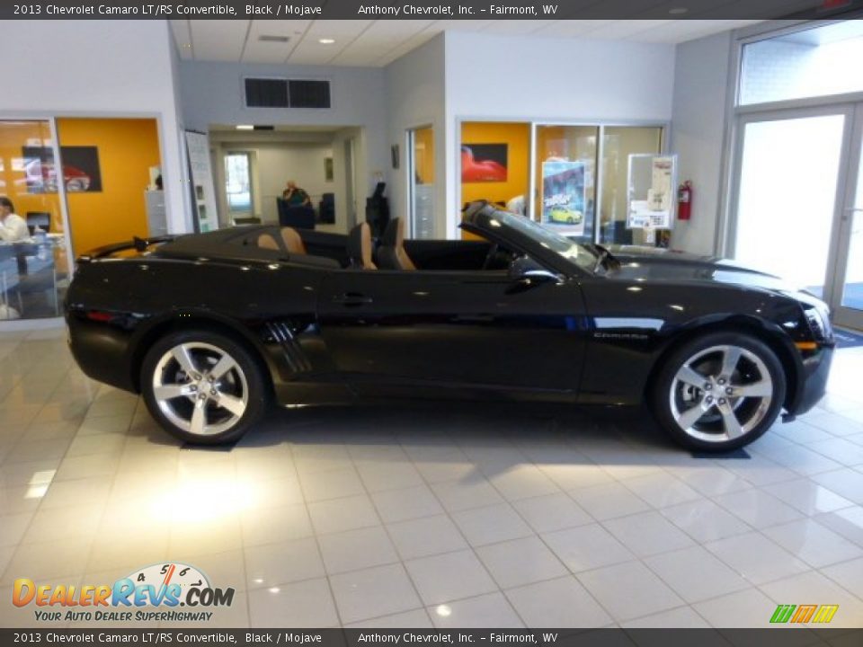 2013 Chevrolet Camaro LT/RS Convertible Black / Mojave Photo #8