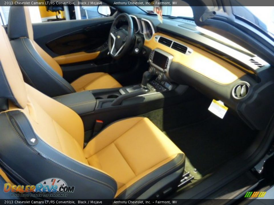 Mojave Interior - 2013 Chevrolet Camaro LT/RS Convertible Photo #9