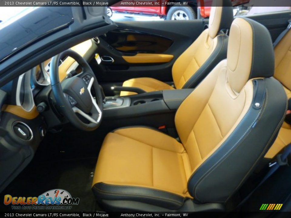 Front Seat of 2013 Chevrolet Camaro LT/RS Convertible Photo #14