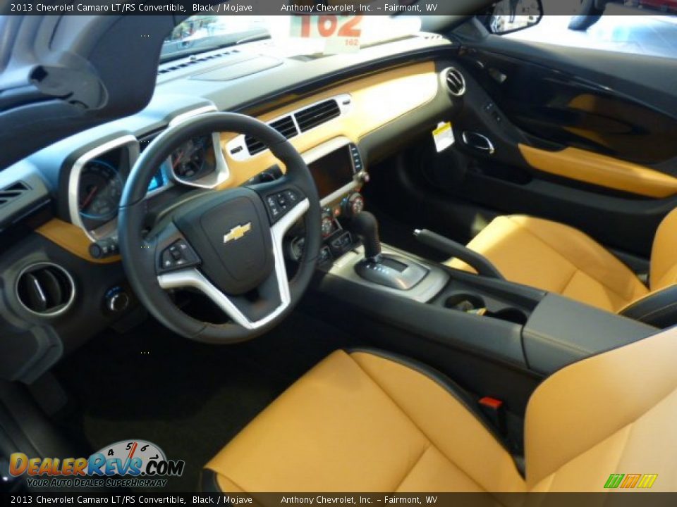 Mojave Interior - 2013 Chevrolet Camaro LT/RS Convertible Photo #15