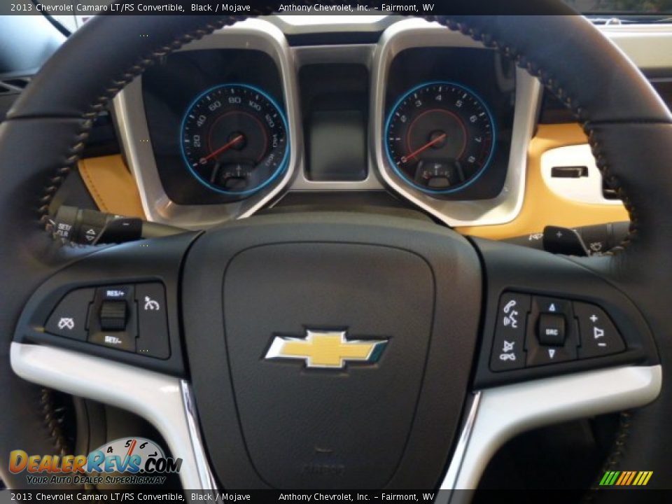 2013 Chevrolet Camaro LT/RS Convertible Black / Mojave Photo #18