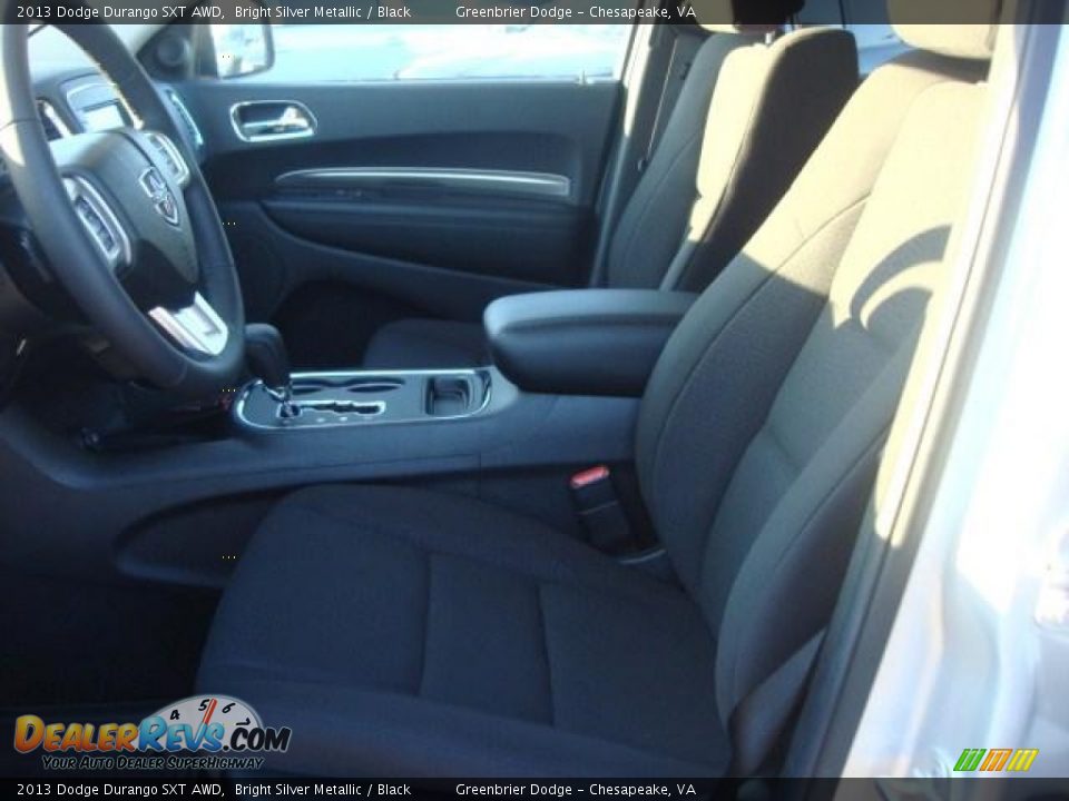 2013 Dodge Durango SXT AWD Bright Silver Metallic / Black Photo #5