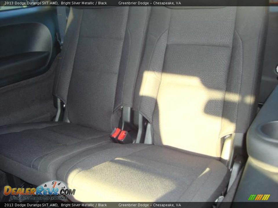 2013 Dodge Durango SXT AWD Bright Silver Metallic / Black Photo #7