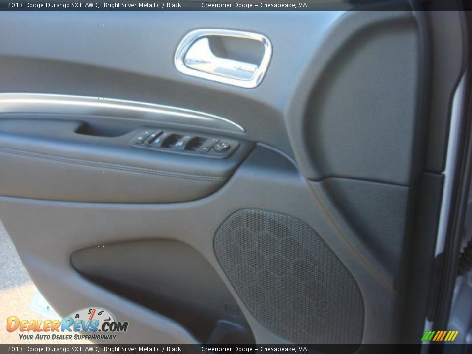2013 Dodge Durango SXT AWD Bright Silver Metallic / Black Photo #8