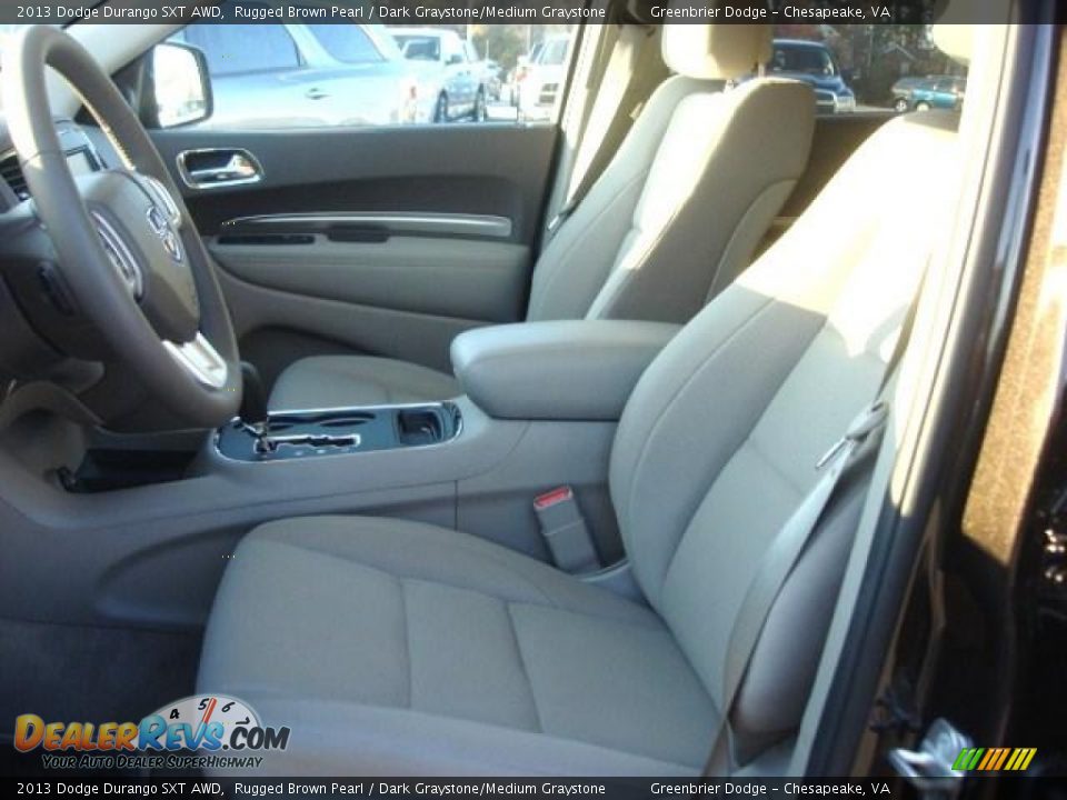 2013 Dodge Durango SXT AWD Rugged Brown Pearl / Dark Graystone/Medium Graystone Photo #6