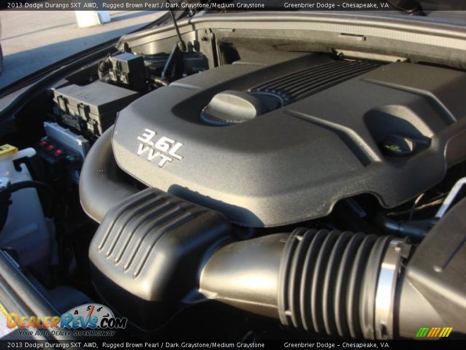 2013 Dodge Durango SXT AWD 3.6 Liter DOHC 24-Valve VVT Pentastar V6 Engine Photo #13