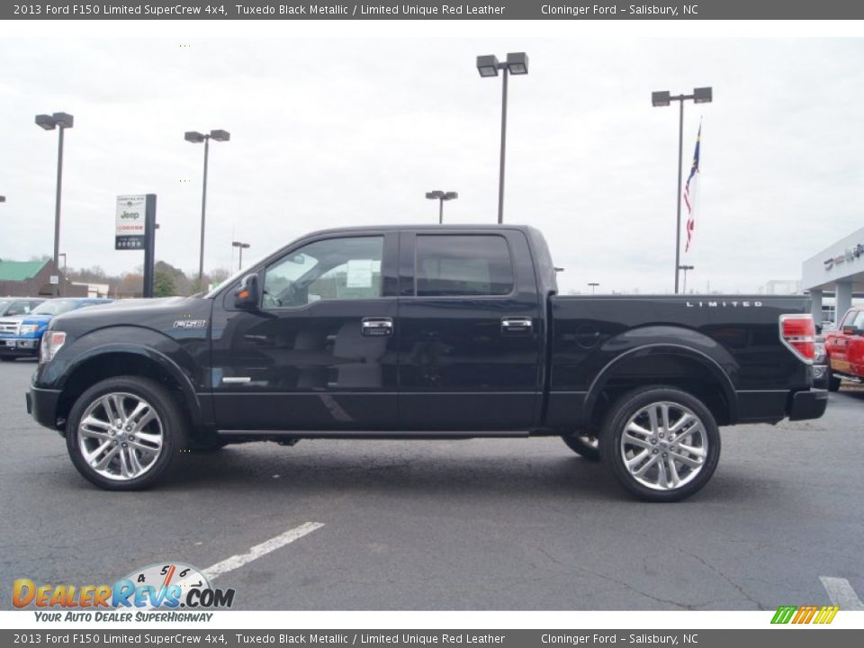 Tuxedo Black Metallic 2013 Ford F150 Limited SuperCrew 4x4 Photo #5