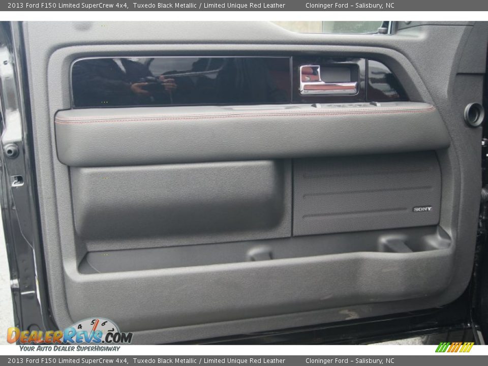 Door Panel of 2013 Ford F150 Limited SuperCrew 4x4 Photo #8