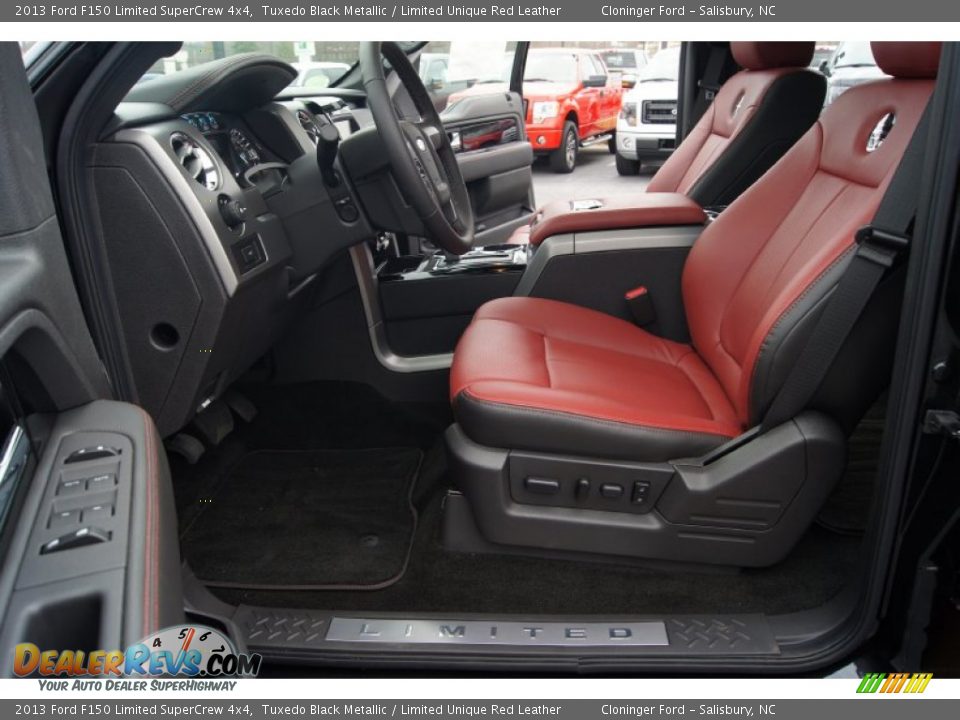 Front Seat of 2013 Ford F150 Limited SuperCrew 4x4 Photo #10