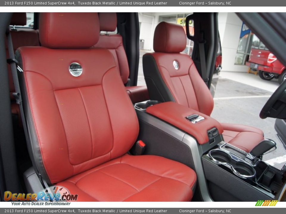 Front Seat of 2013 Ford F150 Limited SuperCrew 4x4 Photo #22