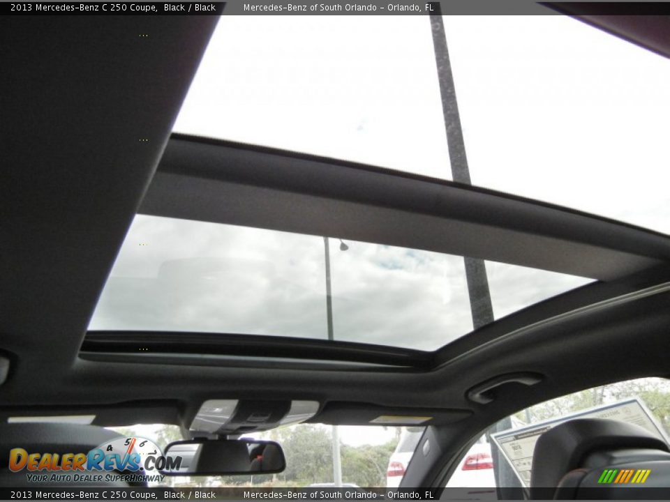 Sunroof of 2013 Mercedes-Benz C 250 Coupe Photo #6