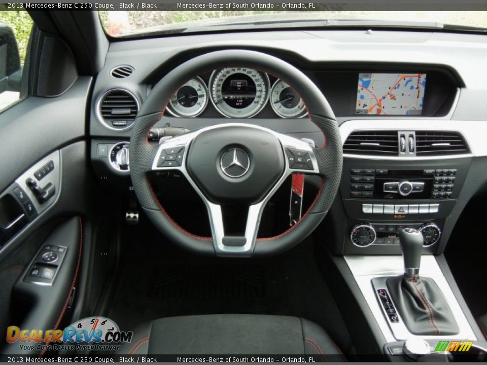 Dashboard of 2013 Mercedes-Benz C 250 Coupe Photo #7