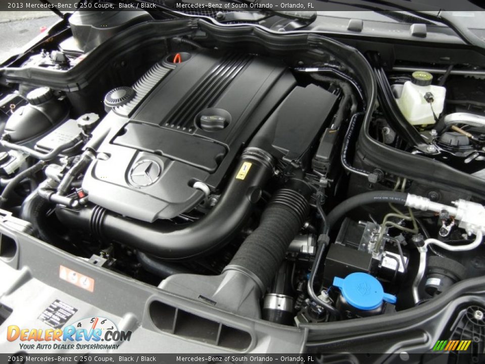 2013 Mercedes-Benz C 250 Coupe 1.8 Liter DI Turbocharged DOHC 16-Valve VVT 4 Cylinder Engine Photo #11