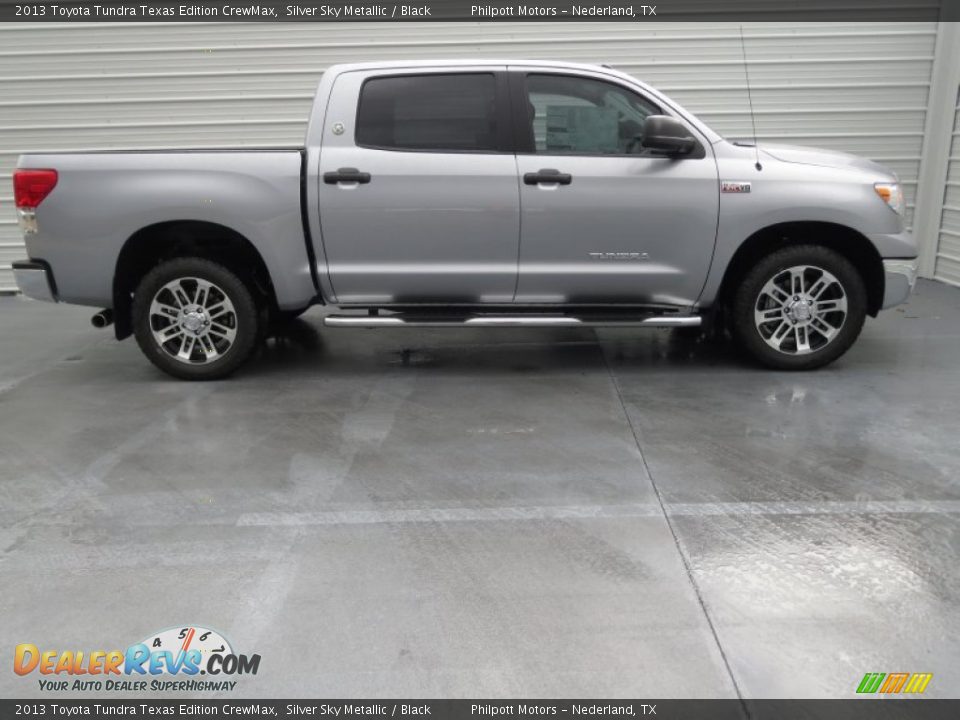 2013 Toyota Tundra Texas Edition CrewMax Silver Sky Metallic / Black Photo #2