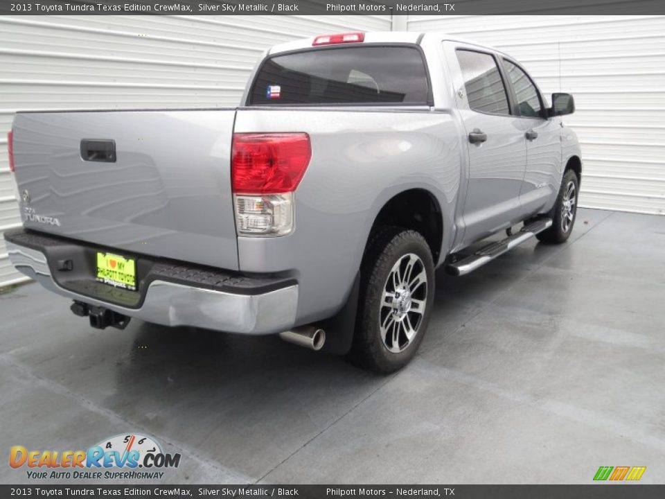 2013 Toyota Tundra Texas Edition CrewMax Silver Sky Metallic / Black Photo #3