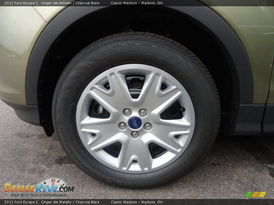 2013 Ford Escape S Ginger Ale Metallic / Charcoal Black Photo #3