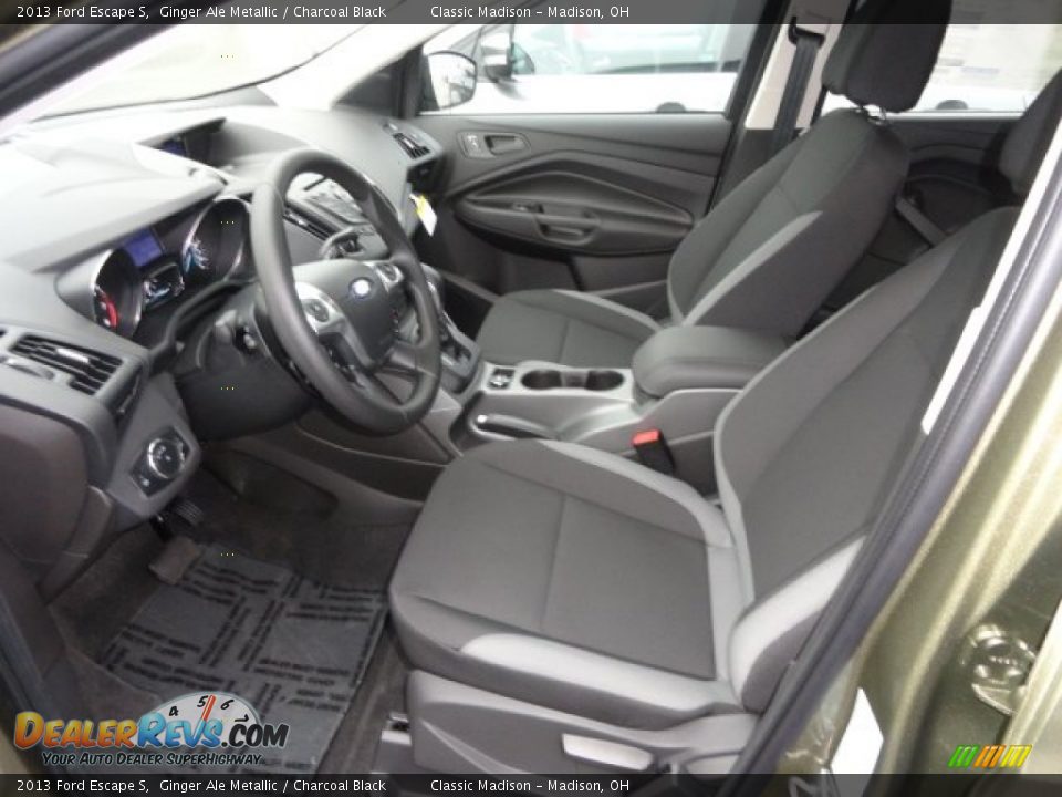 2013 Ford Escape S Ginger Ale Metallic / Charcoal Black Photo #5