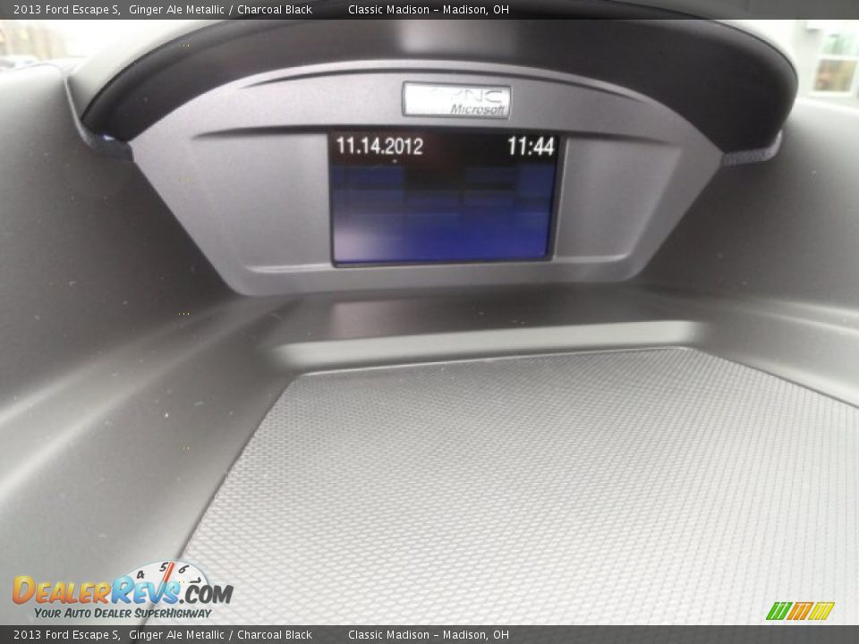 2013 Ford Escape S Ginger Ale Metallic / Charcoal Black Photo #7