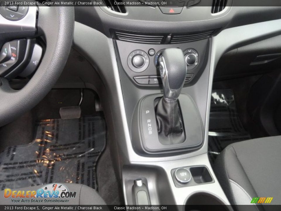 2013 Ford Escape S Ginger Ale Metallic / Charcoal Black Photo #8
