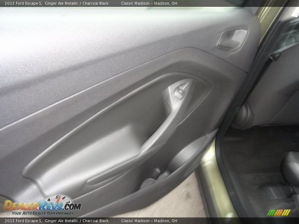 2013 Ford Escape S Ginger Ale Metallic / Charcoal Black Photo #11