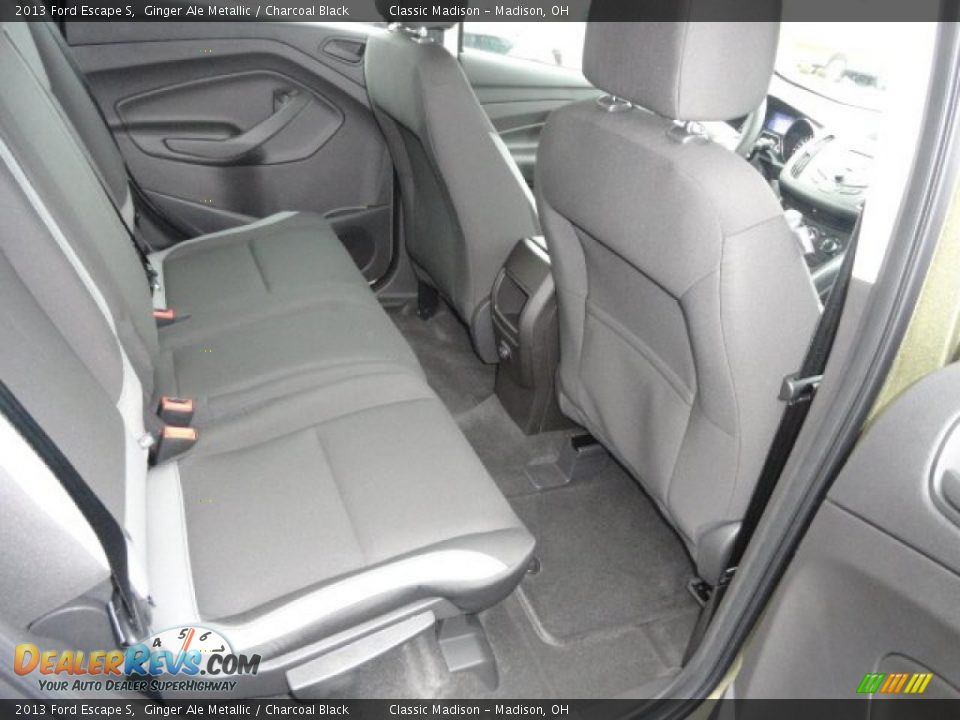 2013 Ford Escape S Ginger Ale Metallic / Charcoal Black Photo #15