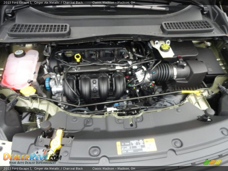 2013 Ford Escape S Ginger Ale Metallic / Charcoal Black Photo #19