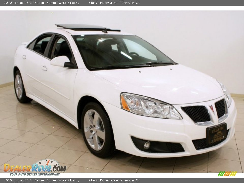 Front 3/4 View of 2010 Pontiac G6 GT Sedan Photo #1