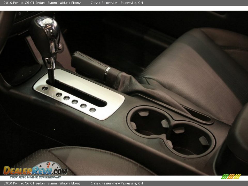 2010 Pontiac G6 GT Sedan Shifter Photo #18