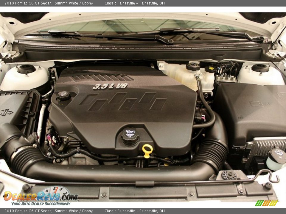 2010 Pontiac G6 GT Sedan 3.5 Liter Flex-Fuel OHV 12-Valve VVT V6 Engine Photo #26