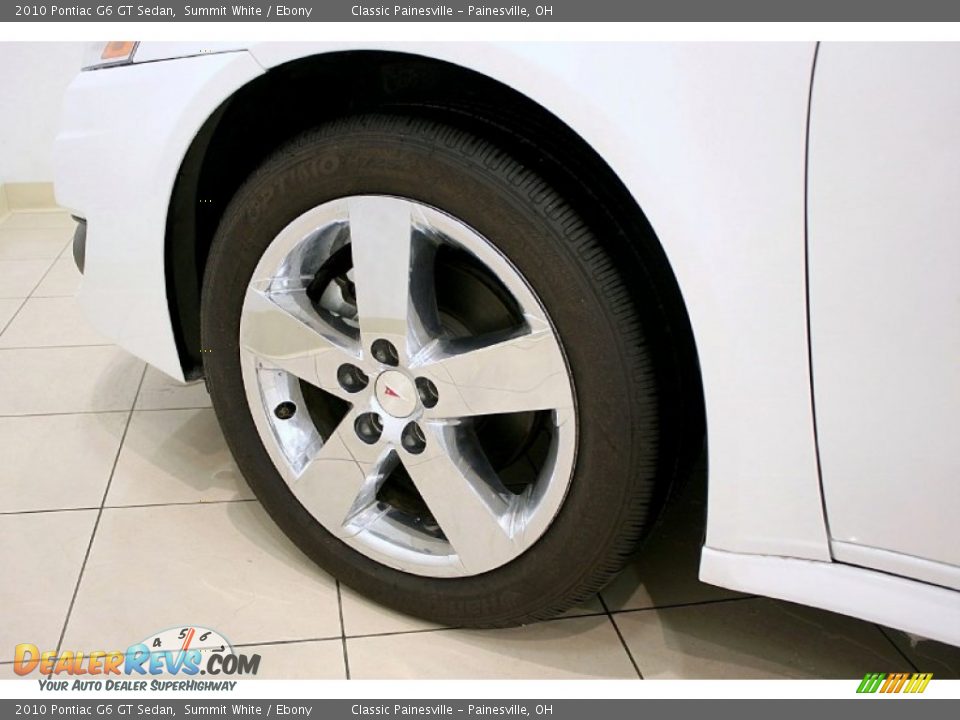 2010 Pontiac G6 GT Sedan Wheel Photo #27