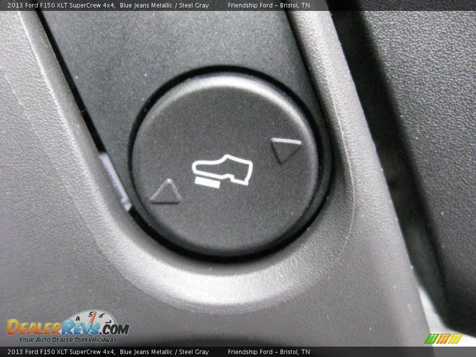 2013 Ford F150 XLT SuperCrew 4x4 Blue Jeans Metallic / Steel Gray Photo #17