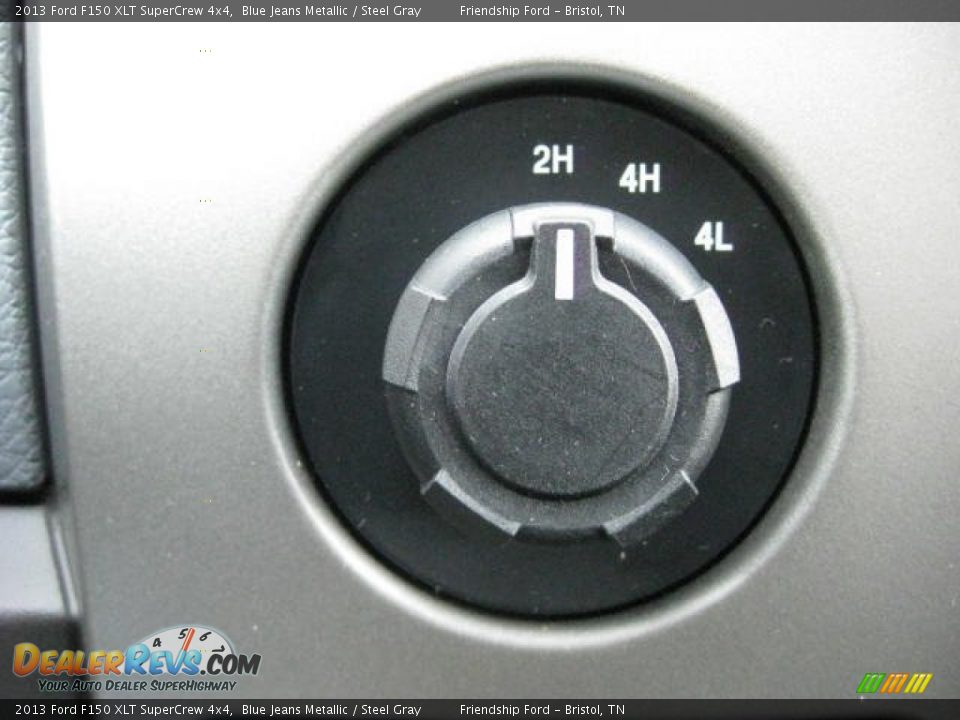 2013 Ford F150 XLT SuperCrew 4x4 Blue Jeans Metallic / Steel Gray Photo #25
