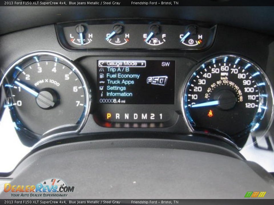 2013 Ford F150 XLT SuperCrew 4x4 Gauges Photo #27