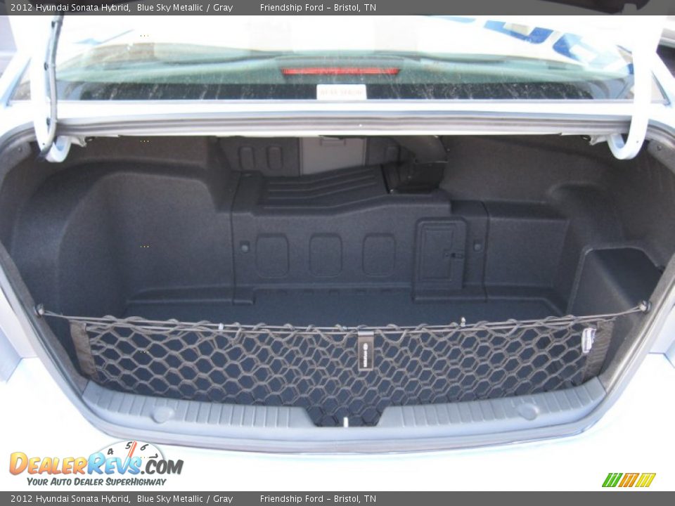 2012 Hyundai Sonata Hybrid Blue Sky Metallic / Gray Photo #12