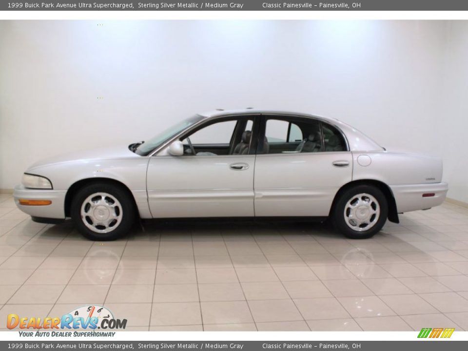Sterling Silver Metallic 1999 Buick Park Avenue Ultra Supercharged Photo #4
