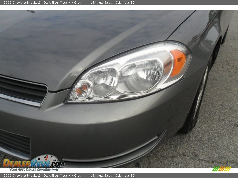 2009 Chevrolet Impala LS Dark Silver Metallic / Gray Photo #2