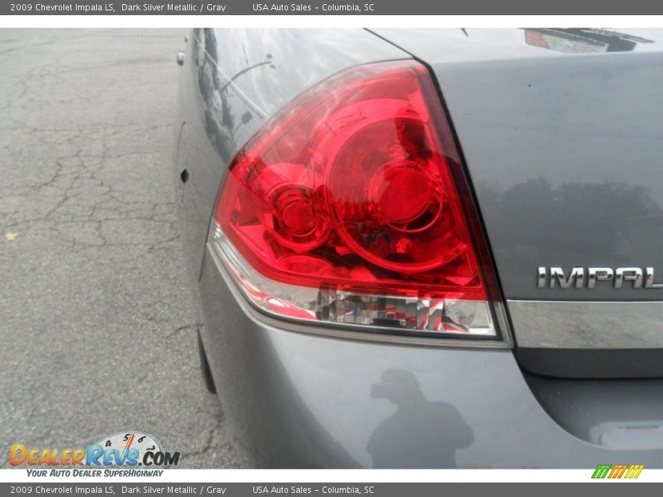 2009 Chevrolet Impala LS Dark Silver Metallic / Gray Photo #8