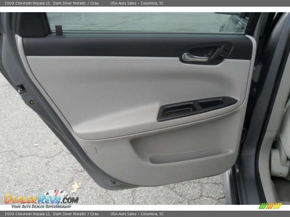 2009 Chevrolet Impala LS Dark Silver Metallic / Gray Photo #10