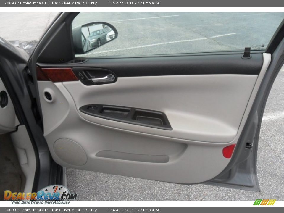 2009 Chevrolet Impala LS Dark Silver Metallic / Gray Photo #11