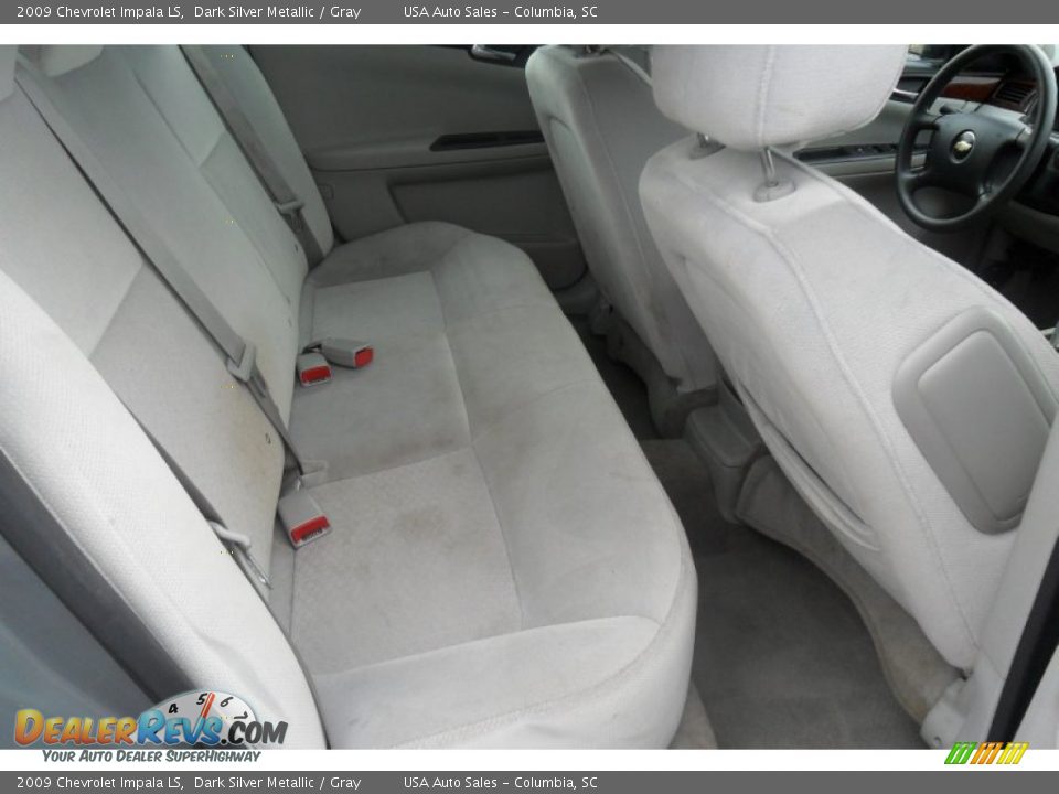 2009 Chevrolet Impala LS Dark Silver Metallic / Gray Photo #13