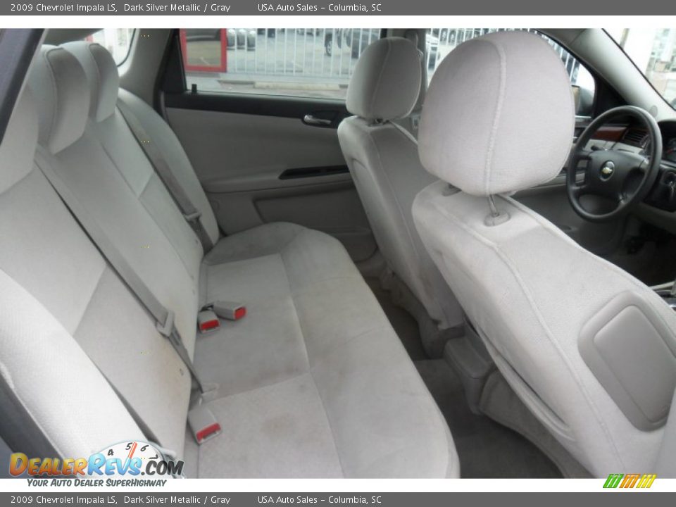 2009 Chevrolet Impala LS Dark Silver Metallic / Gray Photo #14