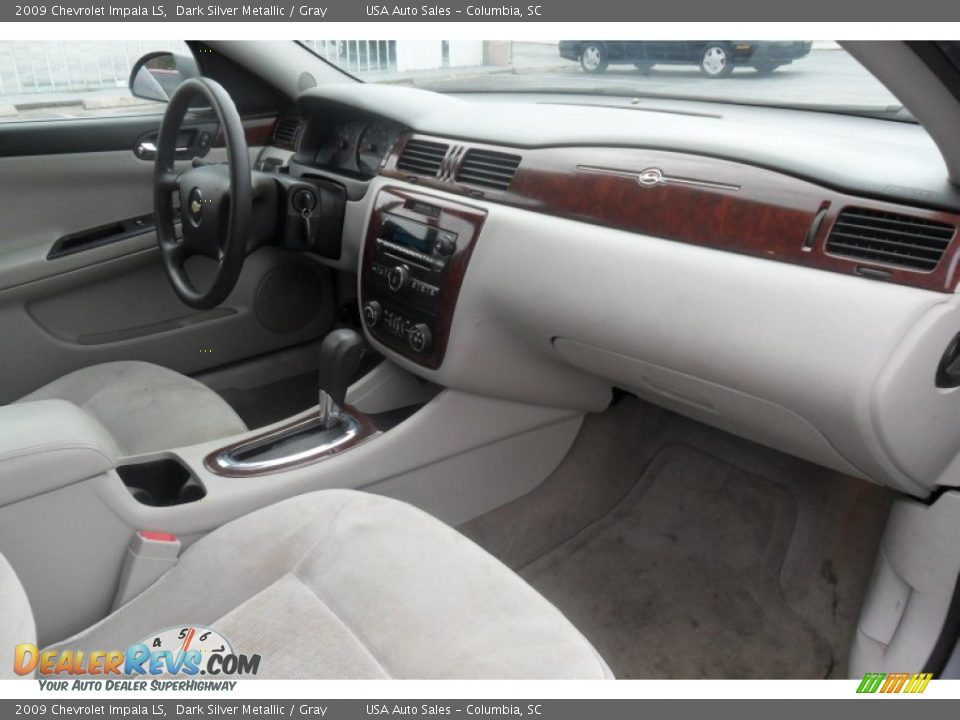 2009 Chevrolet Impala LS Dark Silver Metallic / Gray Photo #15