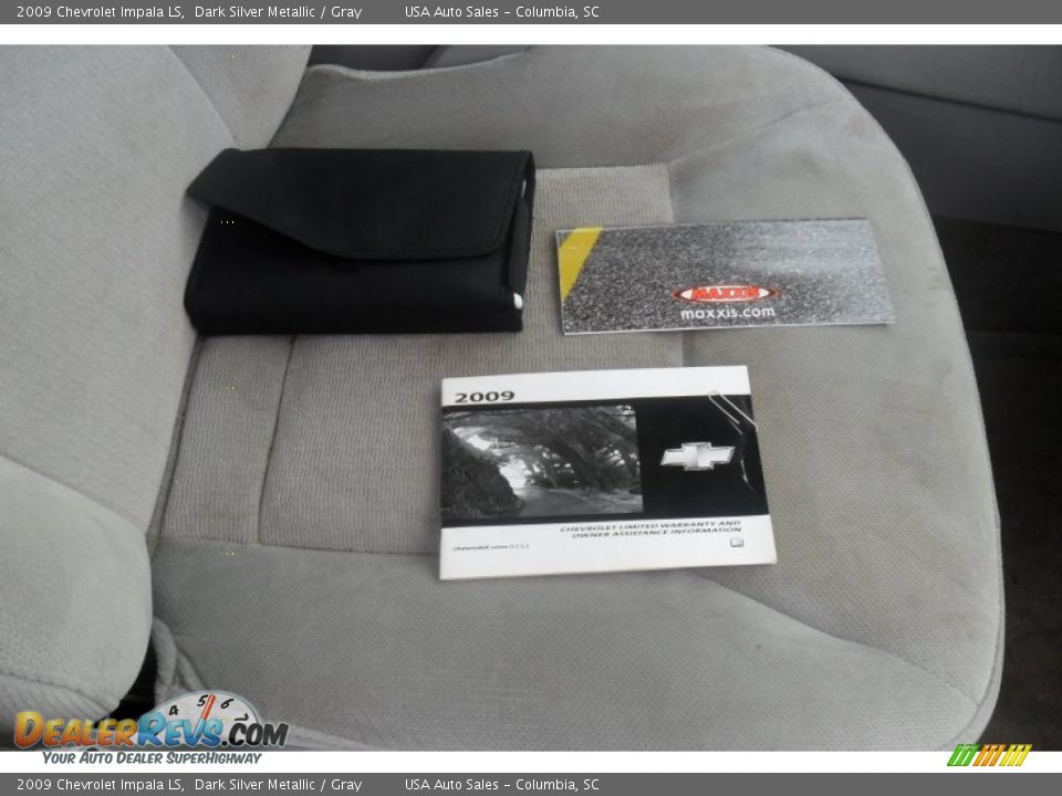 2009 Chevrolet Impala LS Dark Silver Metallic / Gray Photo #17