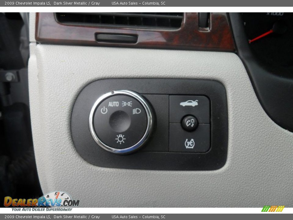 2009 Chevrolet Impala LS Dark Silver Metallic / Gray Photo #21