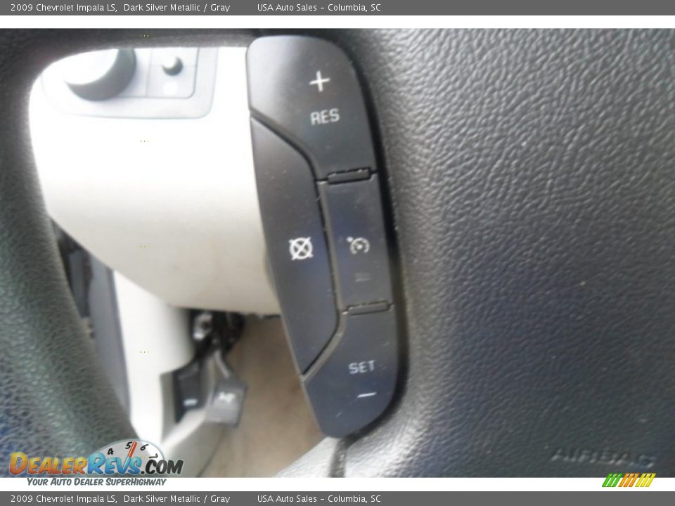 2009 Chevrolet Impala LS Dark Silver Metallic / Gray Photo #22