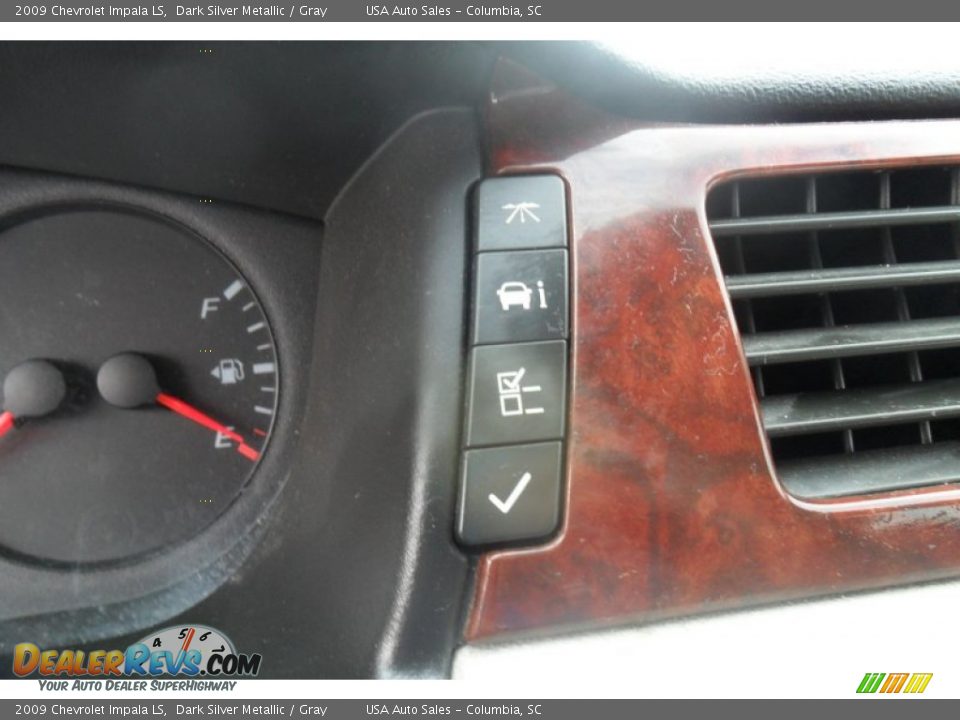 2009 Chevrolet Impala LS Dark Silver Metallic / Gray Photo #23