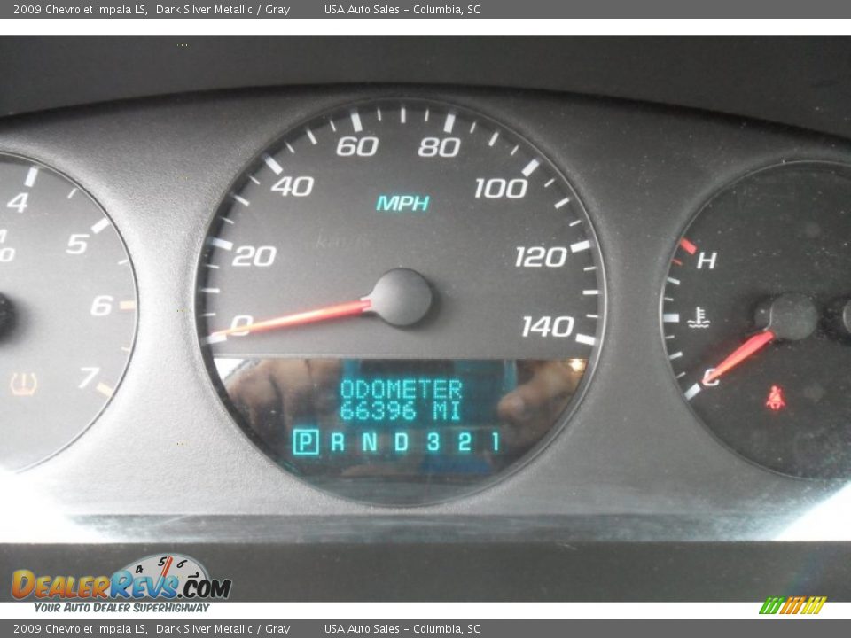 2009 Chevrolet Impala LS Dark Silver Metallic / Gray Photo #24