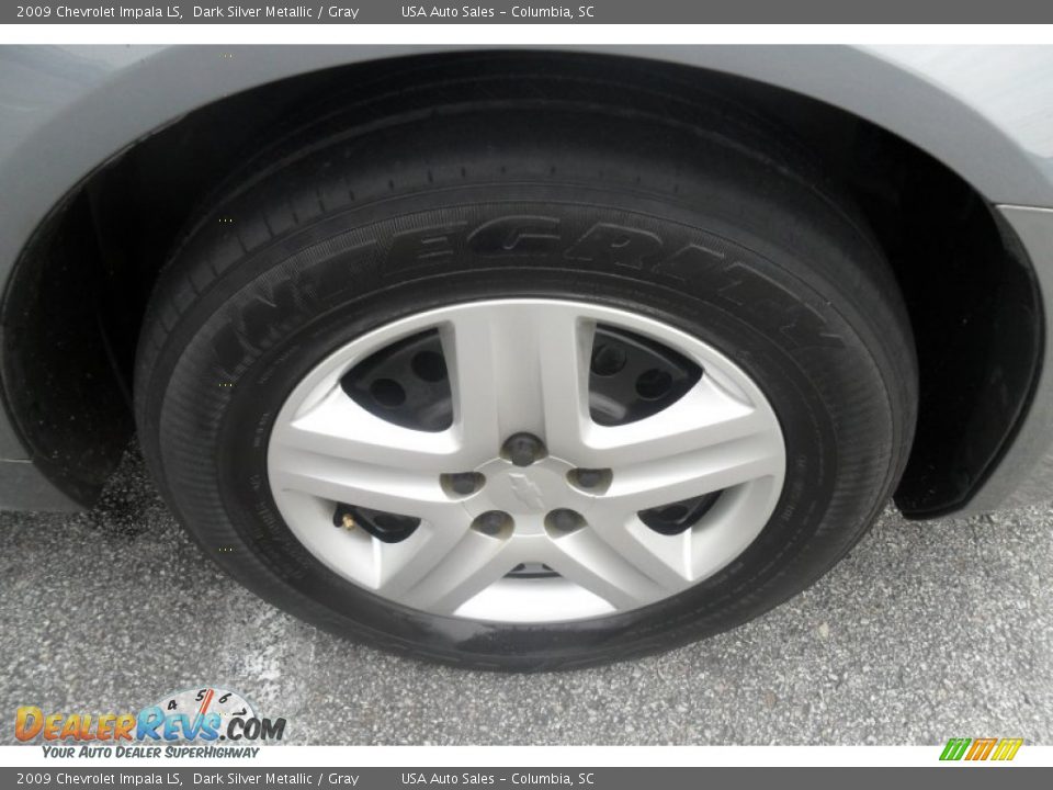 2009 Chevrolet Impala LS Dark Silver Metallic / Gray Photo #30