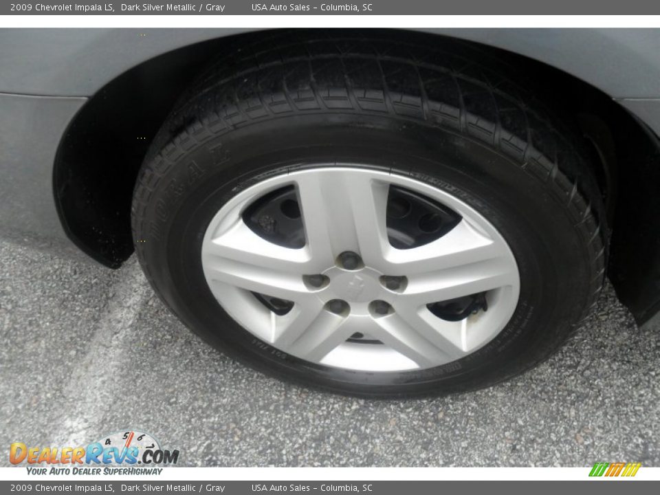 2009 Chevrolet Impala LS Dark Silver Metallic / Gray Photo #31
